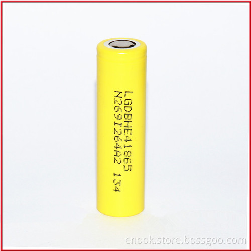 LG HE4 18650 3.7v 2500mah Rechargeable Battery